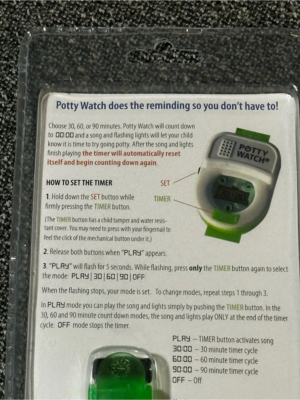 Potty Training Watch Brand New